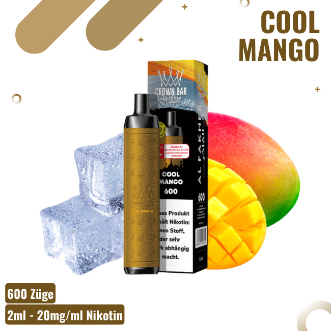 Al Fakher 600 Crown Bar Cool Mango