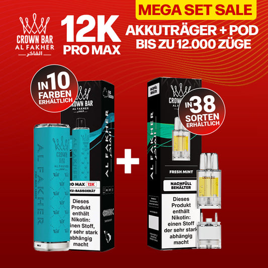 Al Fakher 12K Pro Max Set