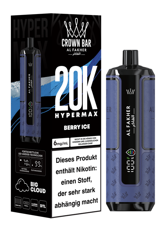 Al Fakher 20K Hypermax BERRY ICE