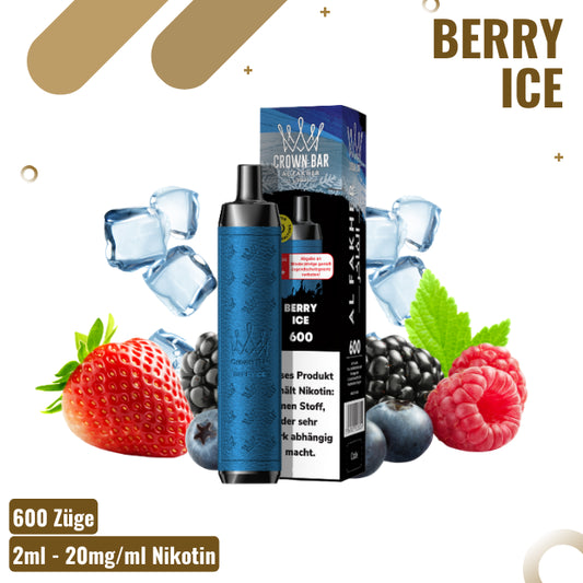 Al Fakher 600 Crown Bar Berry Ice