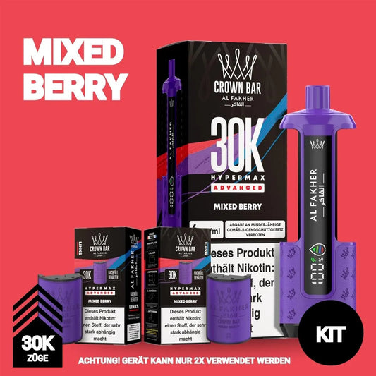 Al Fakher 30K Hypermax Mixed Berry