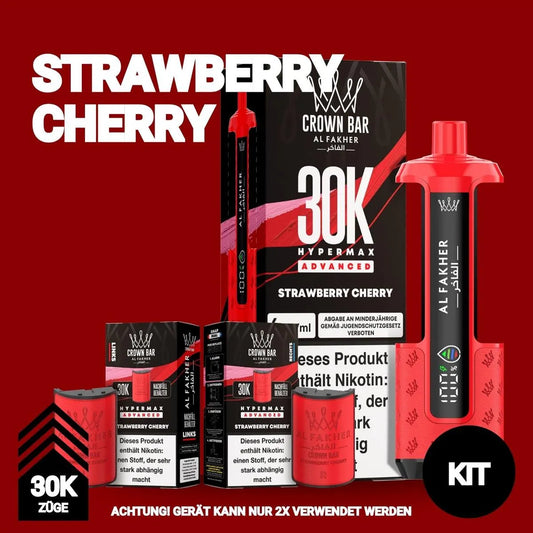 Al Fakher 30K Hypermax Strawberry Cherry