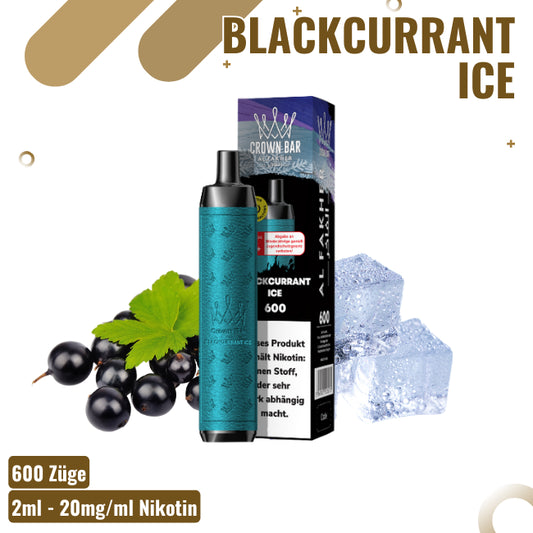 Al Fakher 600 Crown Bar Blackcurrant Ice