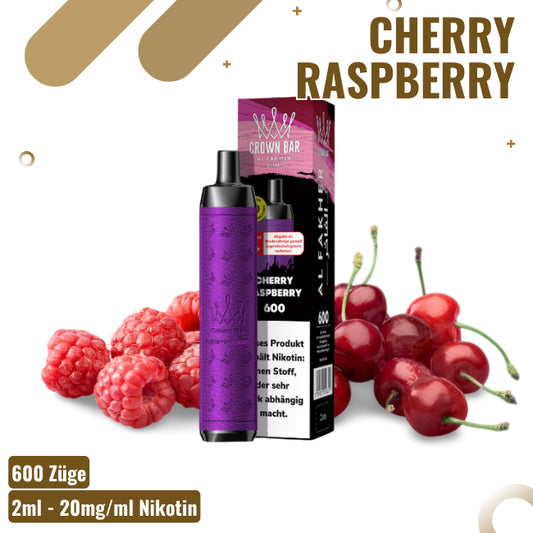 Al Fakher 600 Crown Bar Cherry Raspberry
