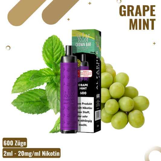 Al Fakher 600 Crown Bar Grape Mint