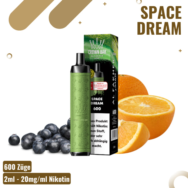 Al Fakher 600 Crown Bar Space Dream